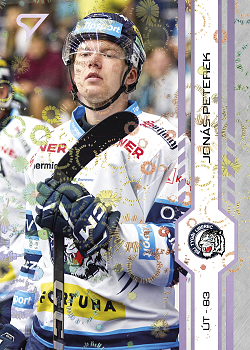 Jonas Peterek Liberec Tipsport ELH 2024/25 SportZoo 2. serie Puck Marks #308